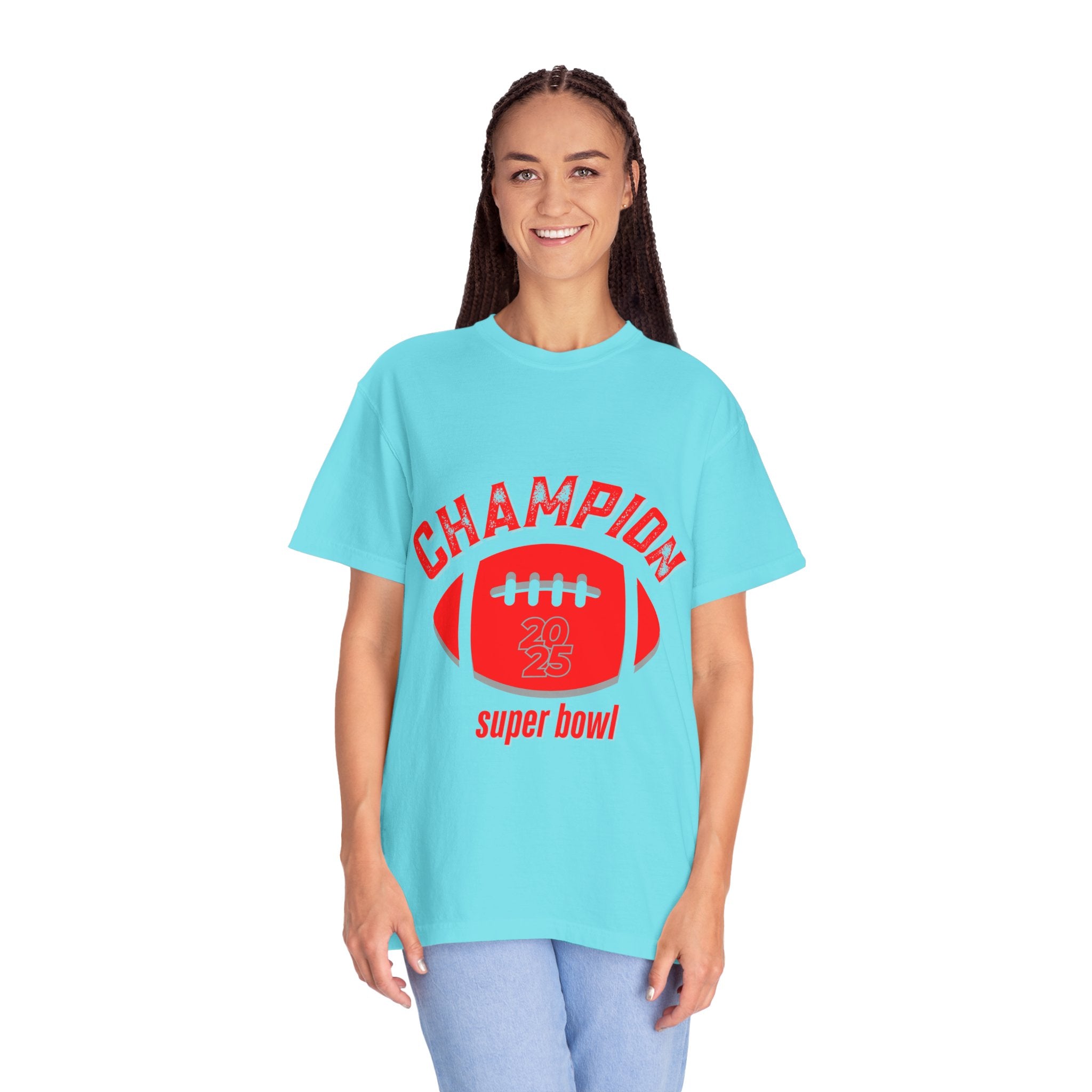 Super Bowl Champion T-Shirt - Unisex Garment-Dyed Tee