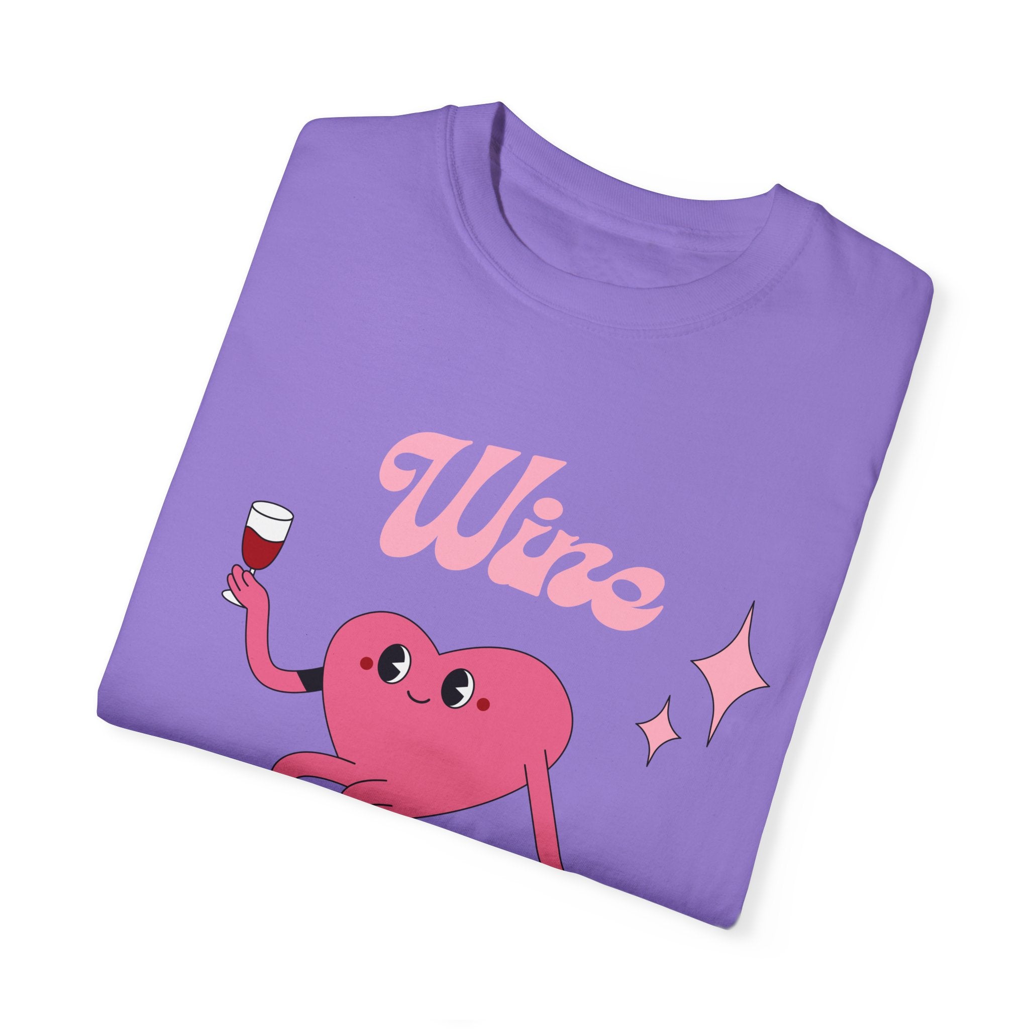 Wine is My Valentine T-Shirt - Cute Valentine's Day Tee