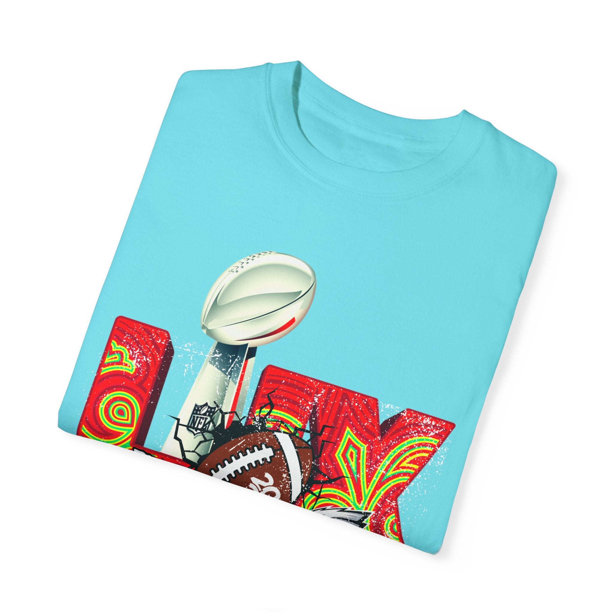 Dyed Super Bowl T-Shirt - Celebrate Football with Style!