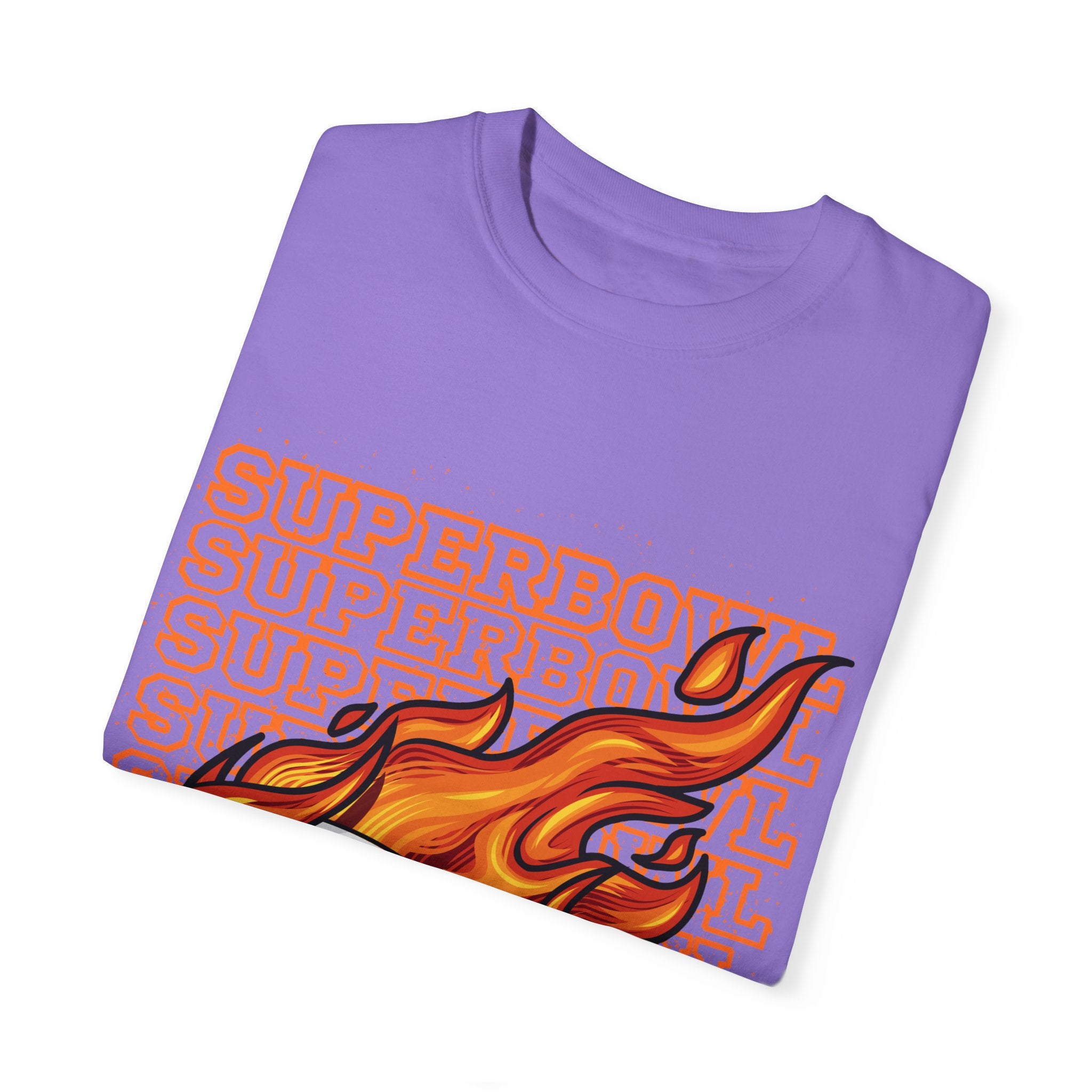 Superbowl Flame Graphic T-Shirt