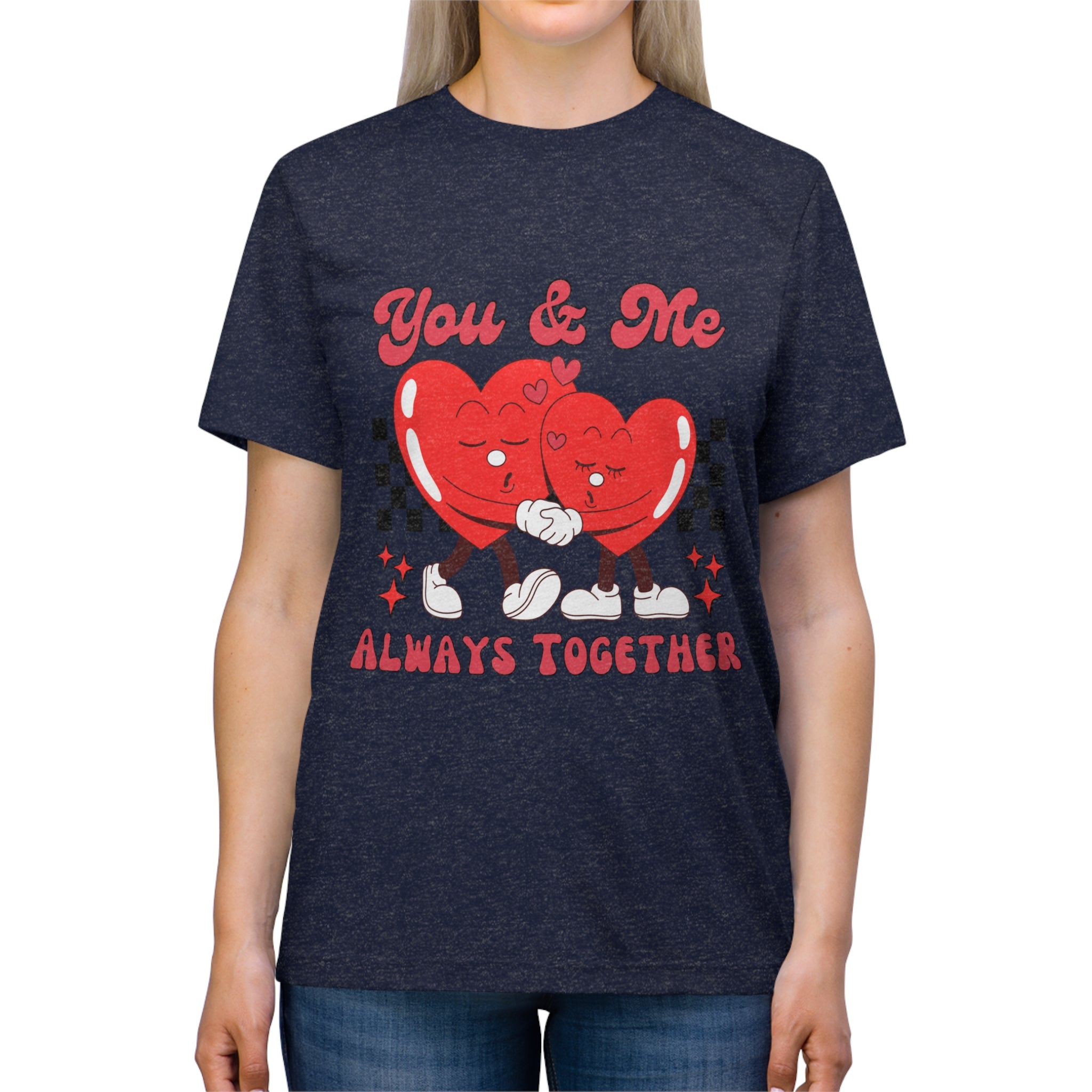 Couples Triblend Tee - You & Me Always Together