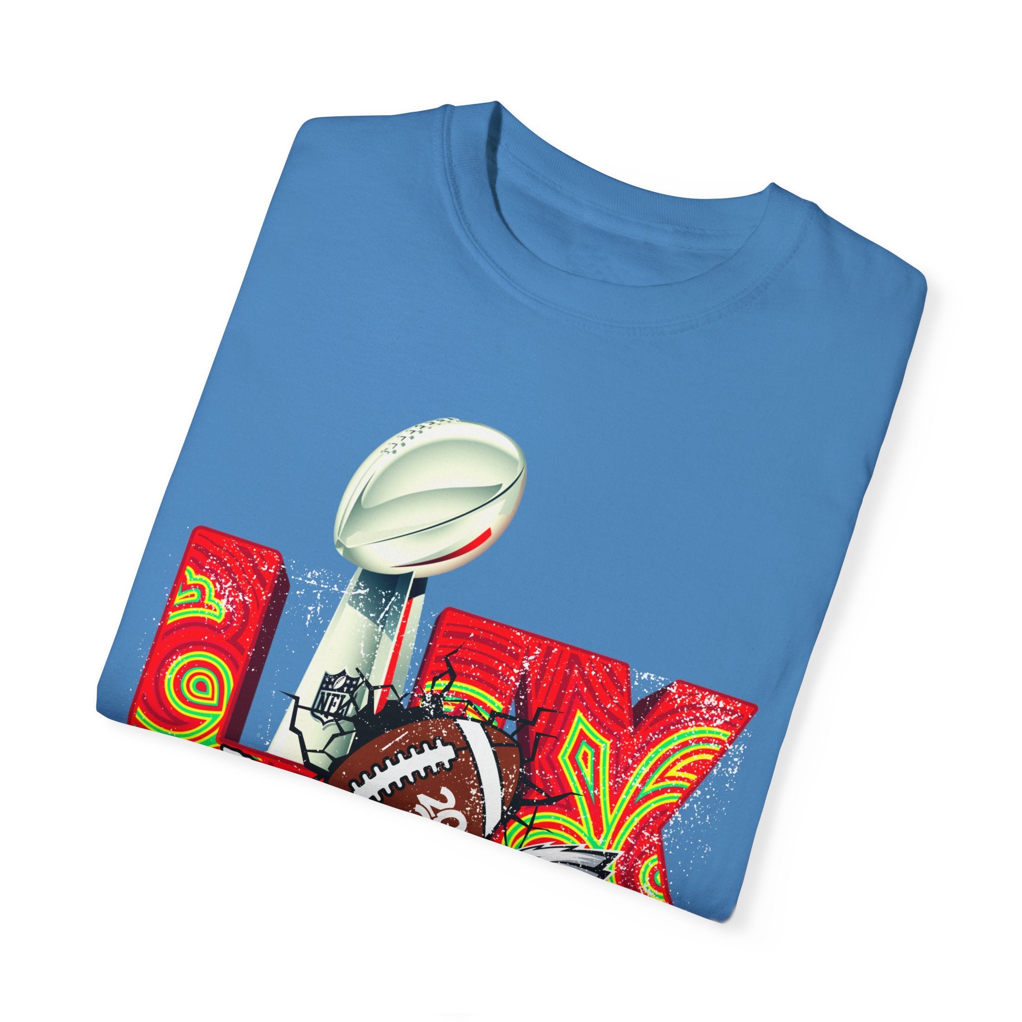 Dyed Super Bowl T-Shirt - Celebrate Football with Style!