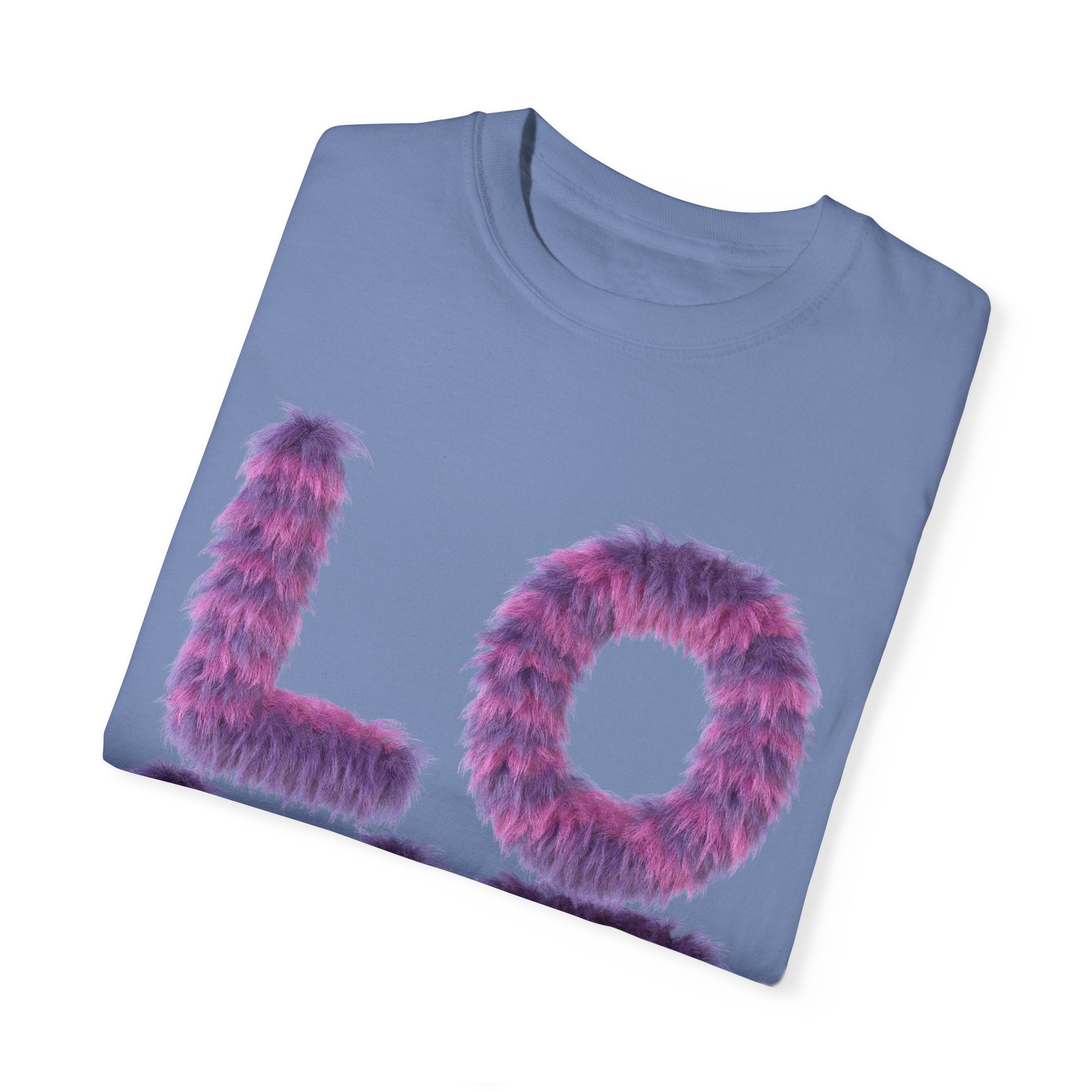 Fuzzy Love Tee - Soft Graphic Unisex T-shirt for Casual Style