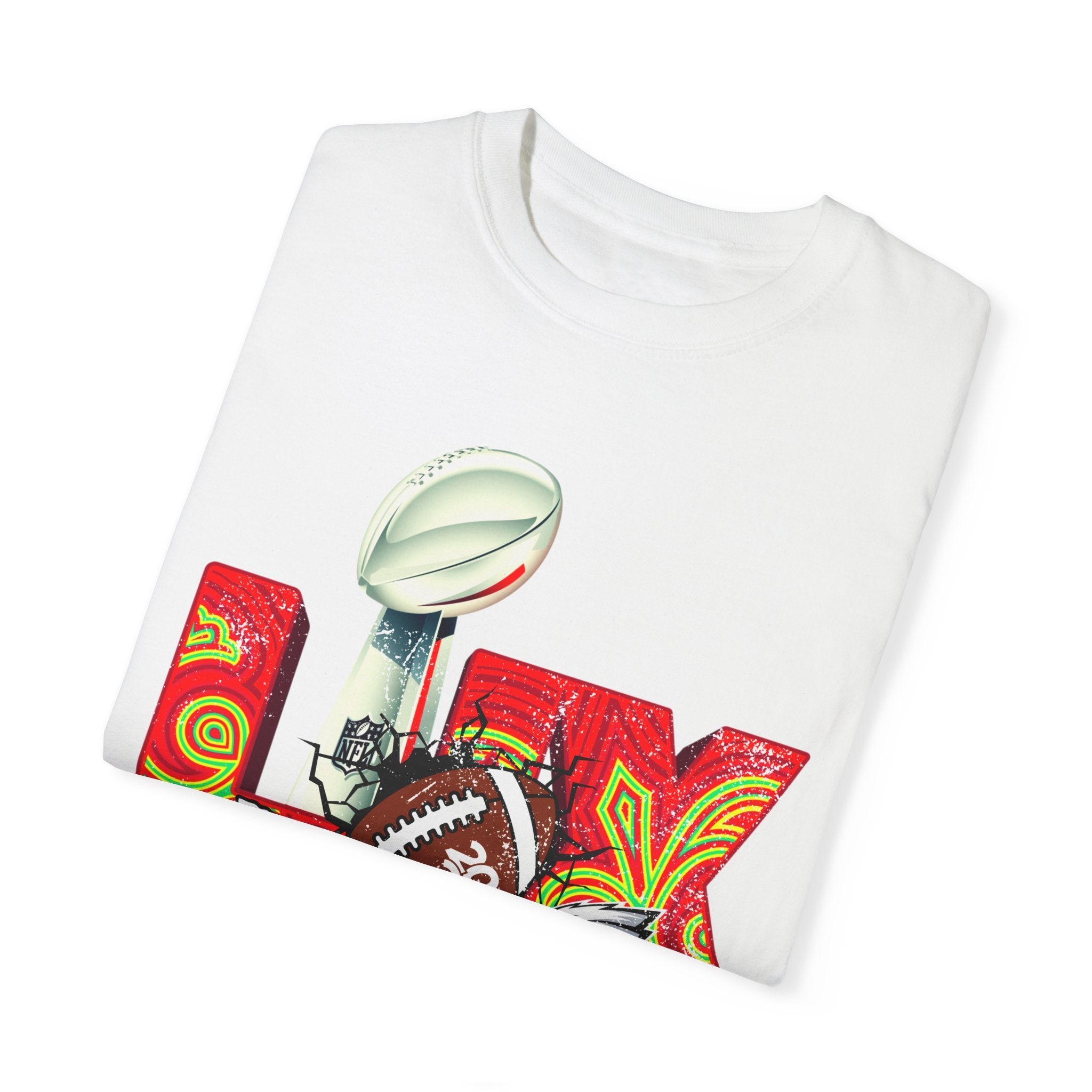 Dyed Super Bowl T-Shirt - Celebrate Football with Style!