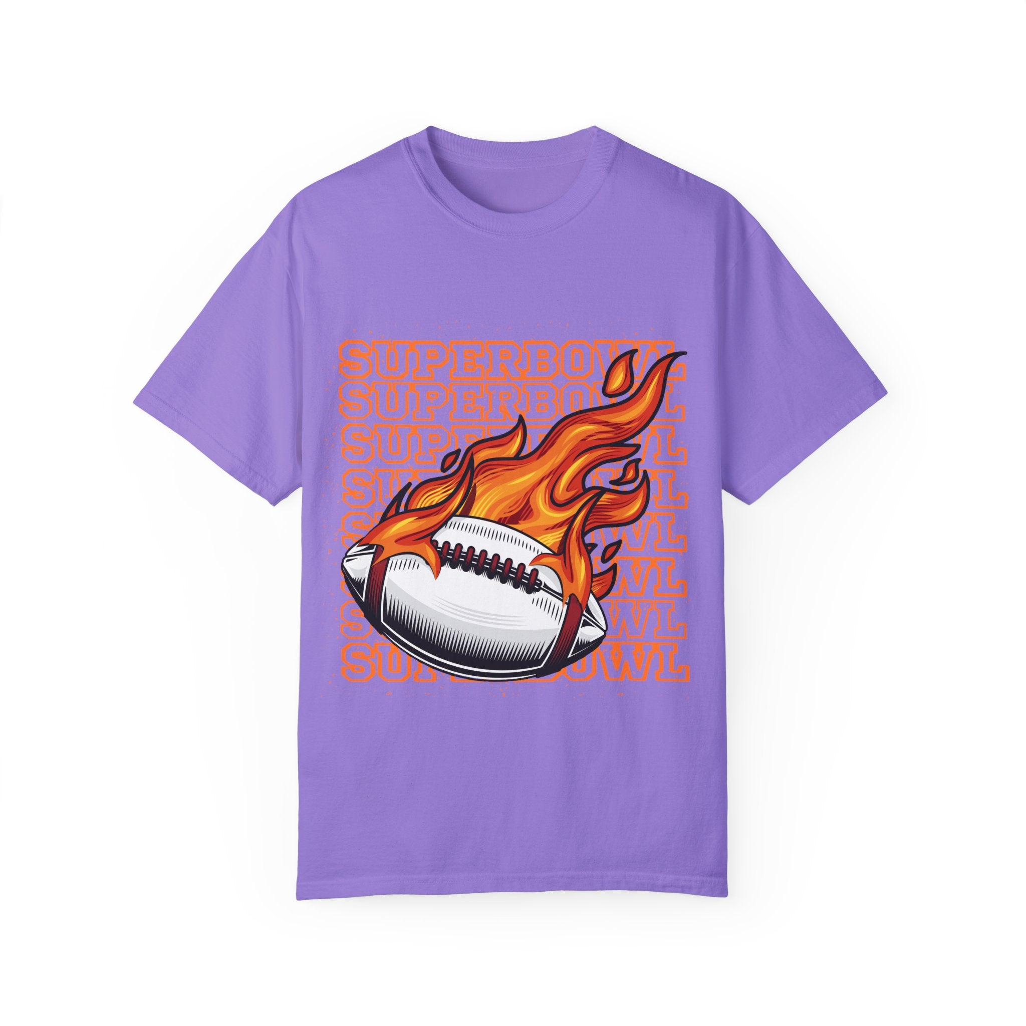 Superbowl Flame Graphic T-Shirt