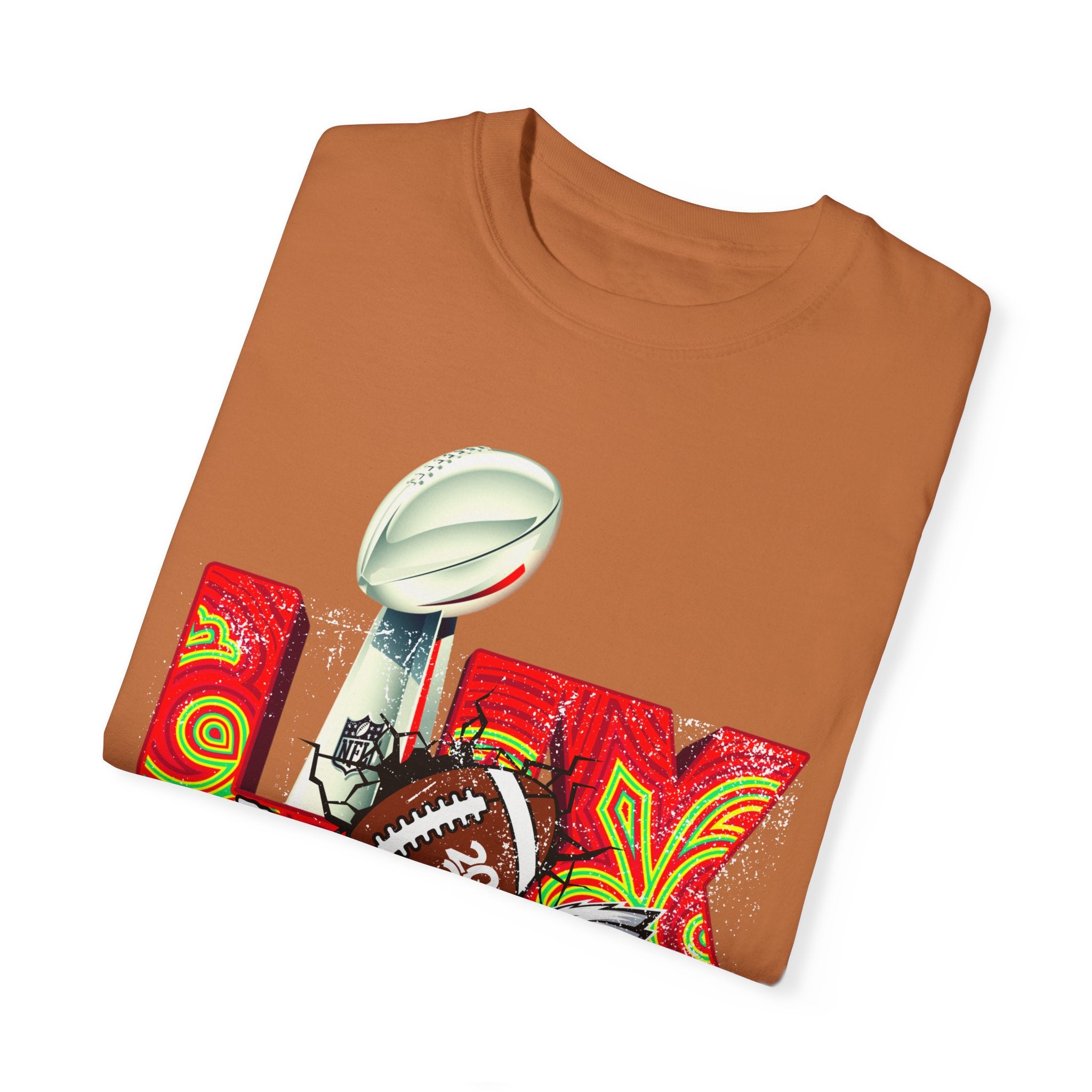 Dyed Super Bowl T-Shirt - Celebrate Football with Style!