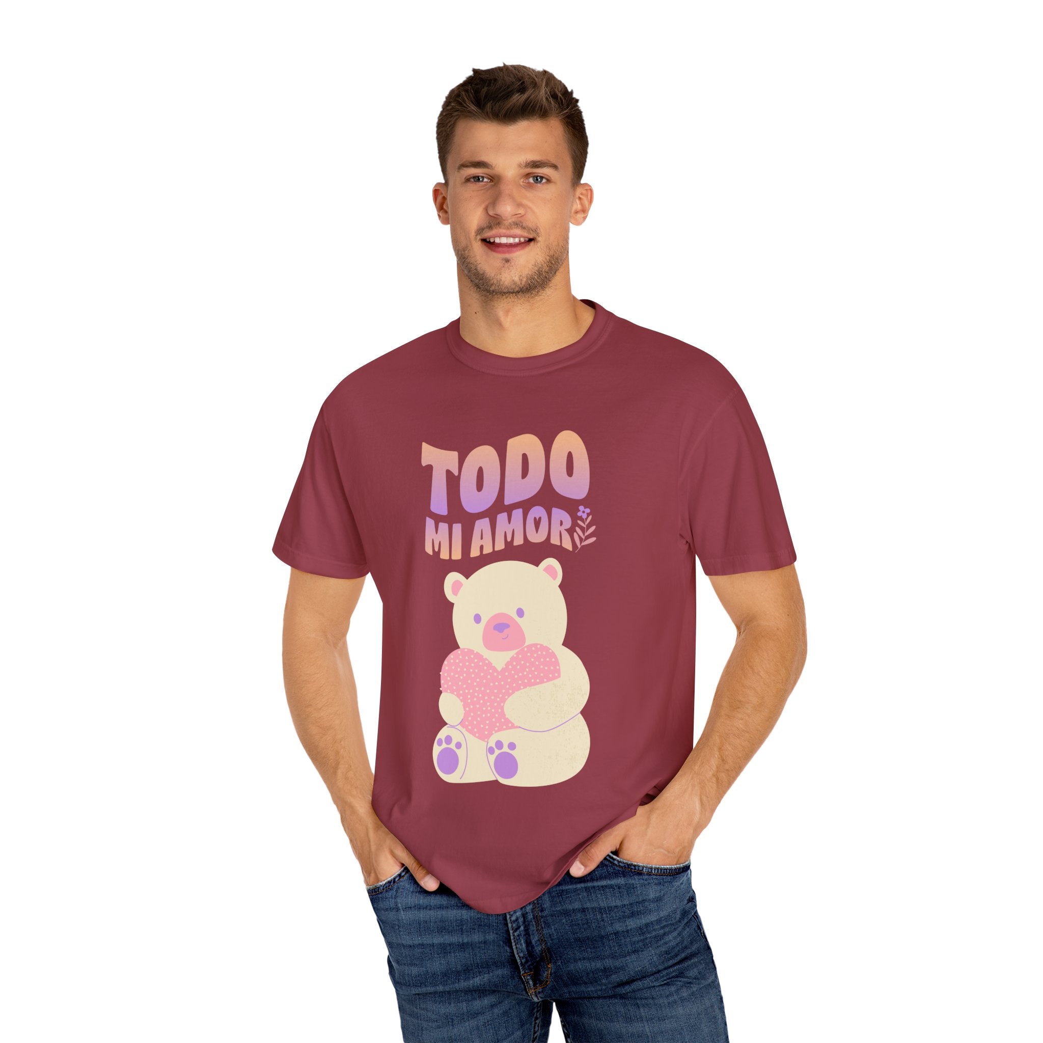 Valentine's Day Bear Unisex T-shirt - Cute & Comfy Love Tee