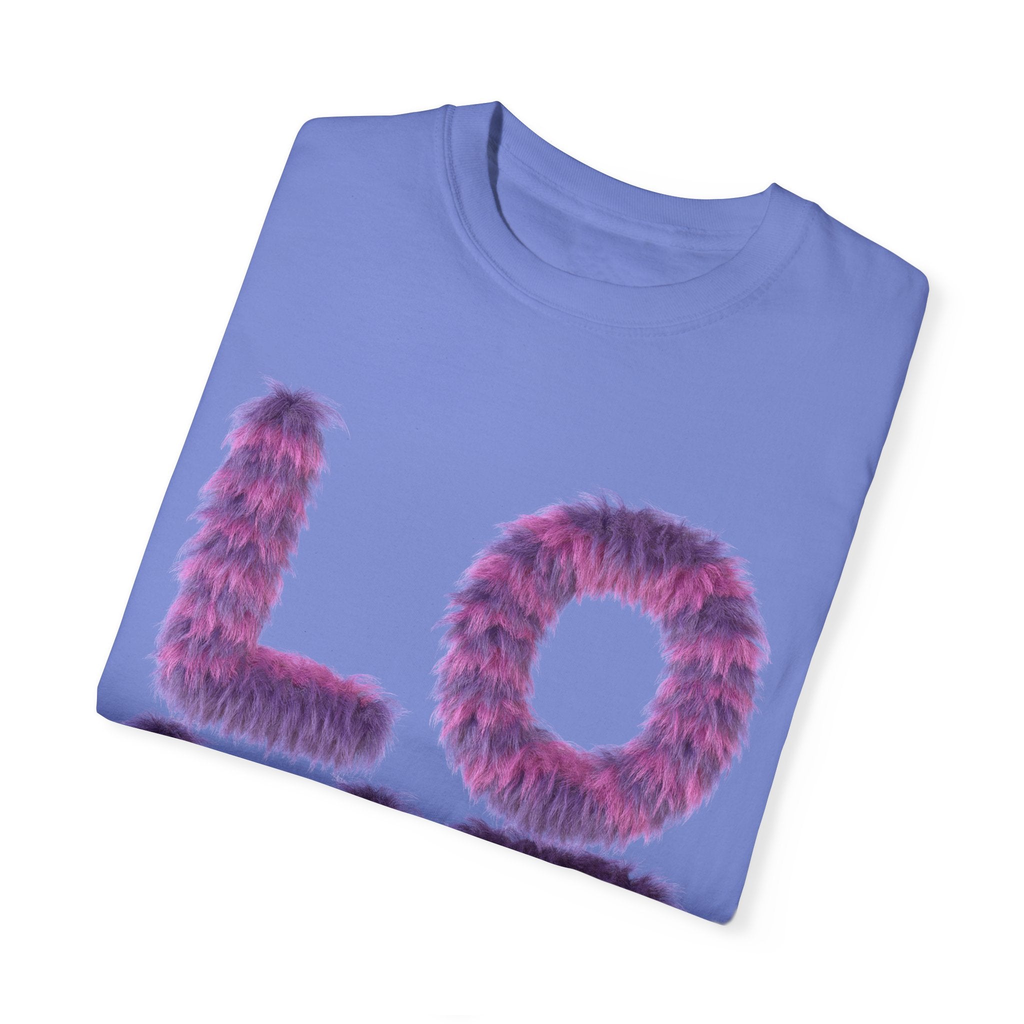 Fuzzy Love Tee - Soft Graphic Unisex T-shirt for Casual Style