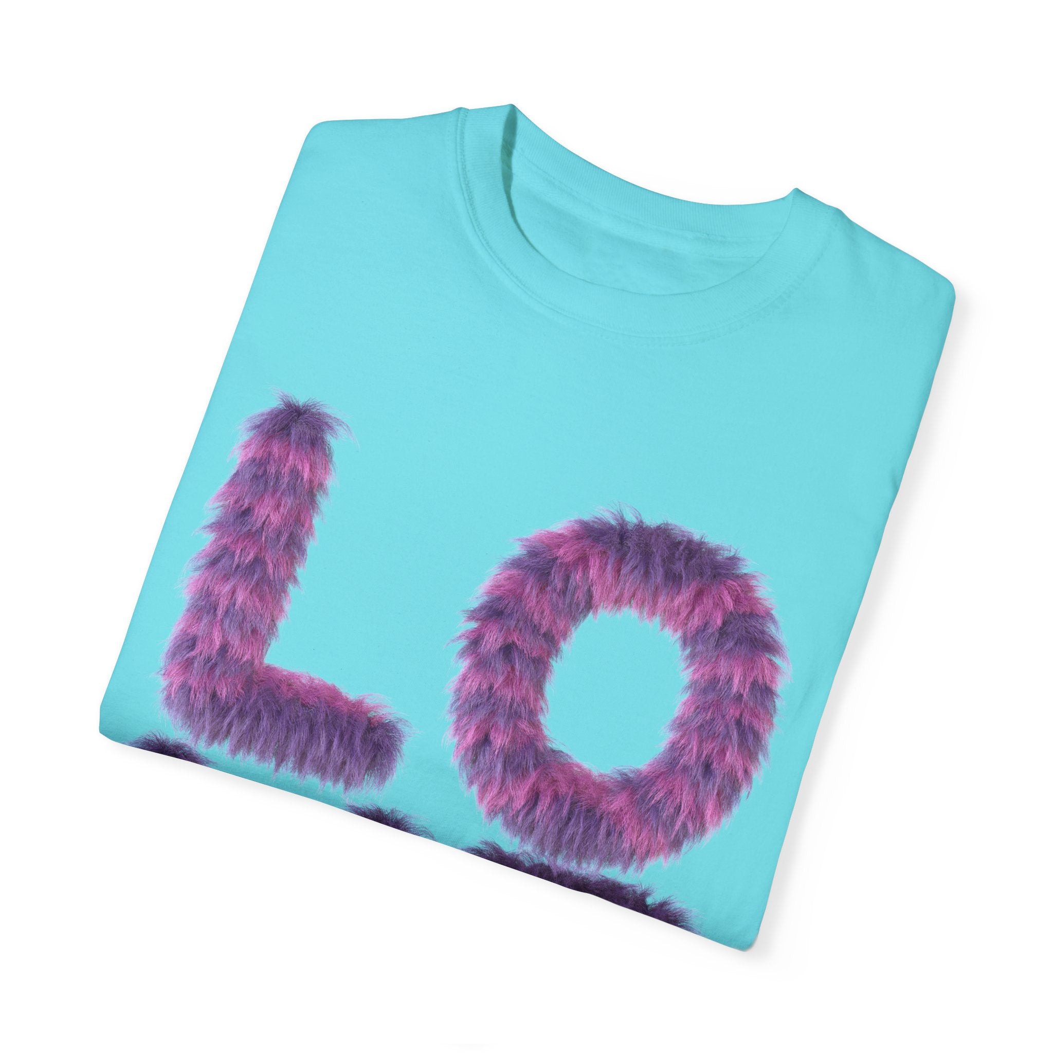 Fuzzy Love Tee - Soft Graphic Unisex T-shirt for Casual Style