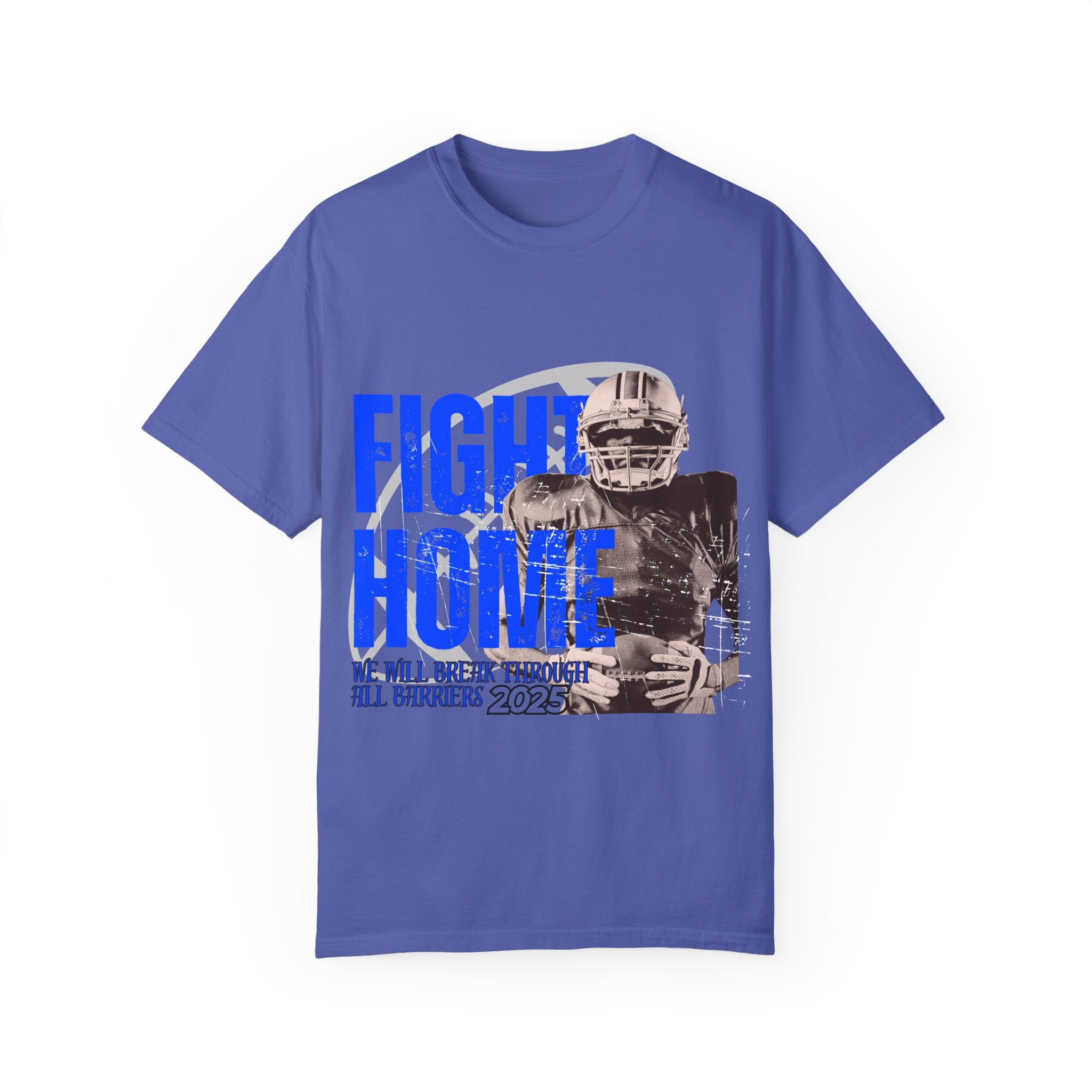 Dyed T-Shirt - Motivational Sports Tee for Team Spirit