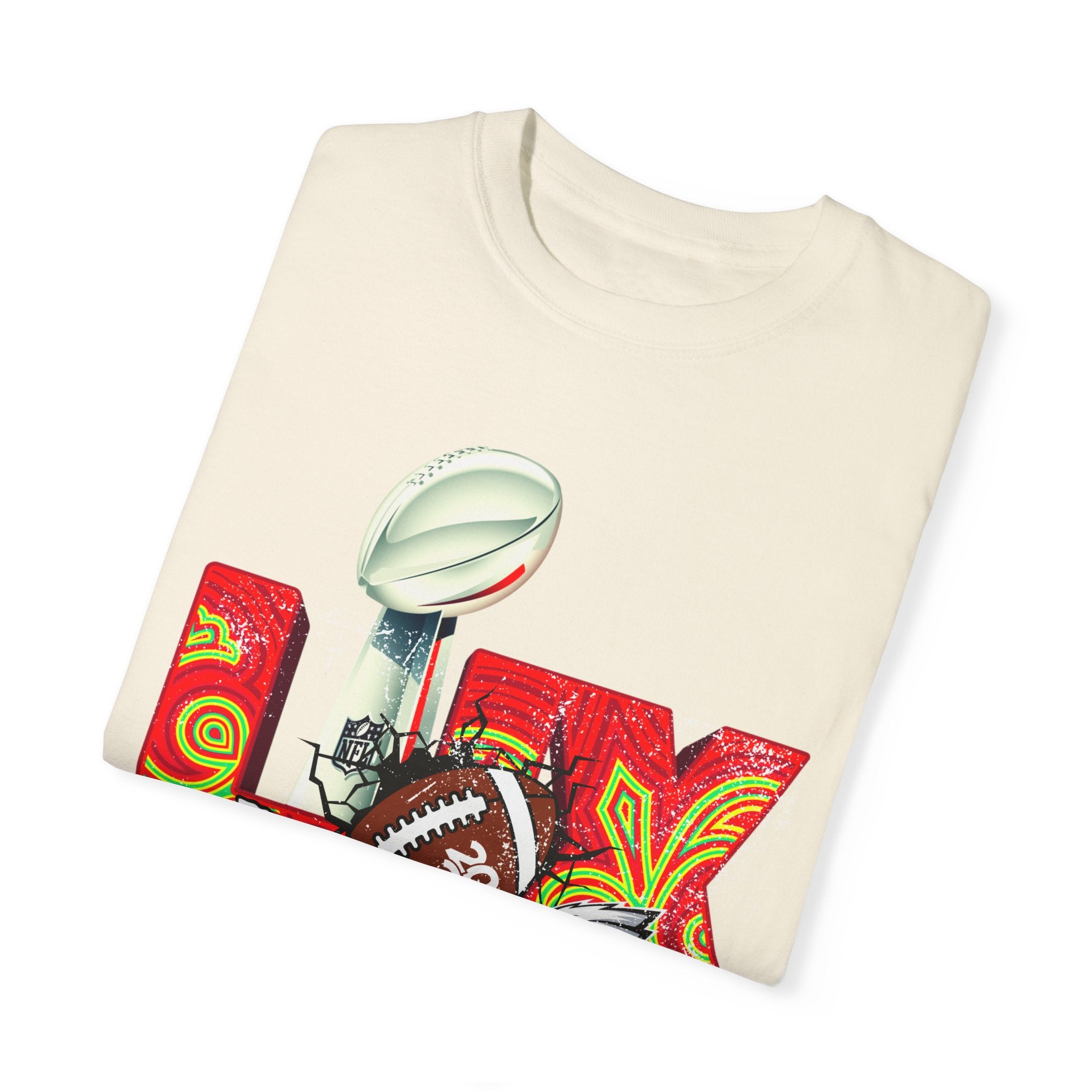 Dyed Super Bowl T-Shirt - Celebrate Football with Style!