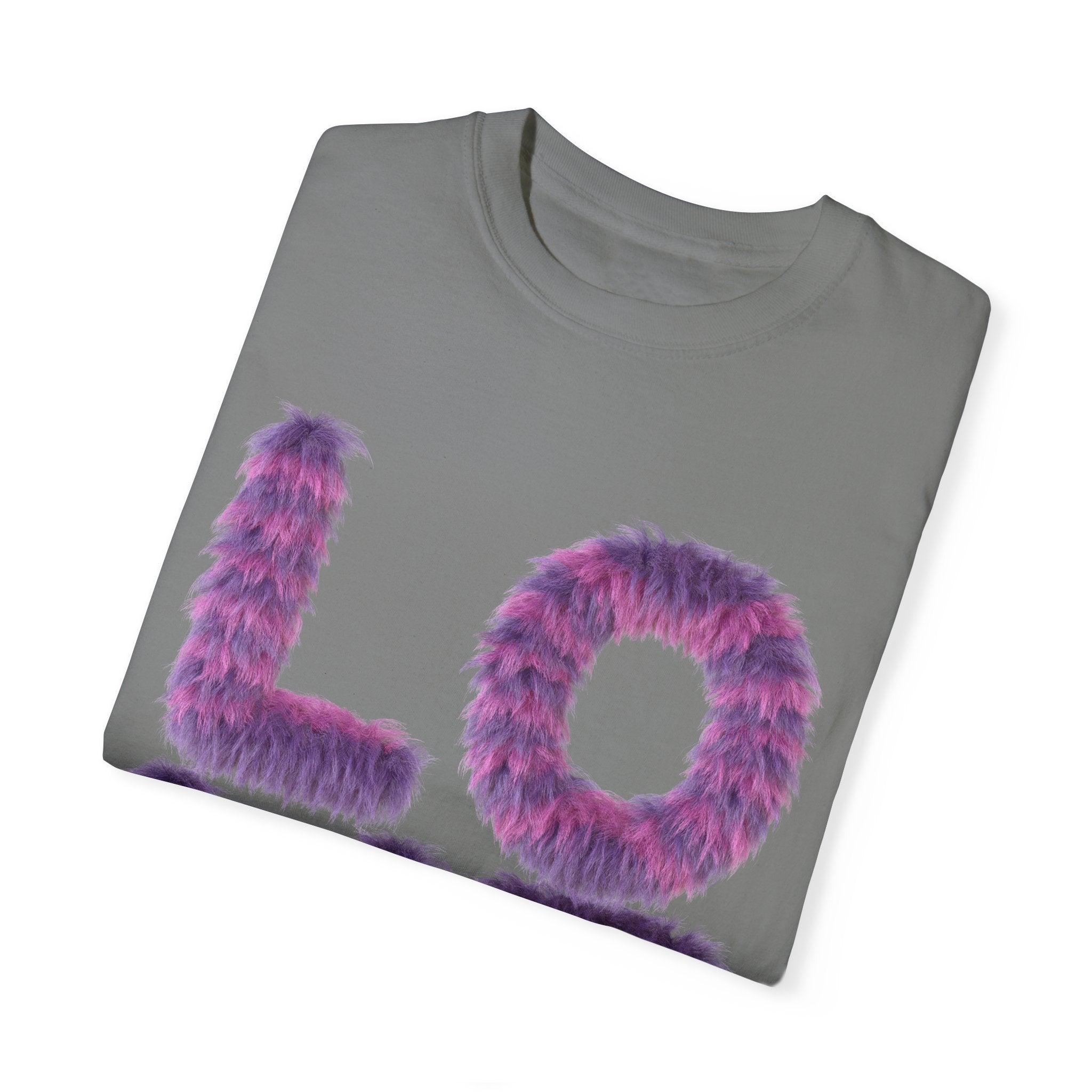 Fuzzy Love Tee - Soft Graphic Unisex T-shirt for Casual Style