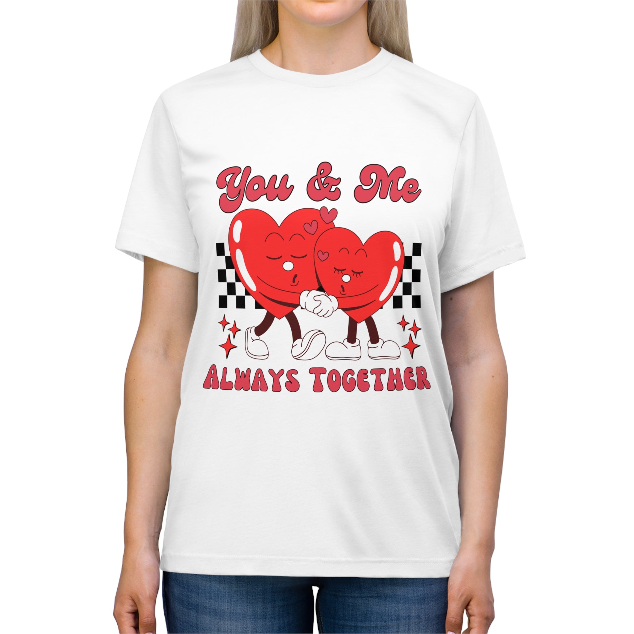 Couples Triblend Tee - You & Me Always Together