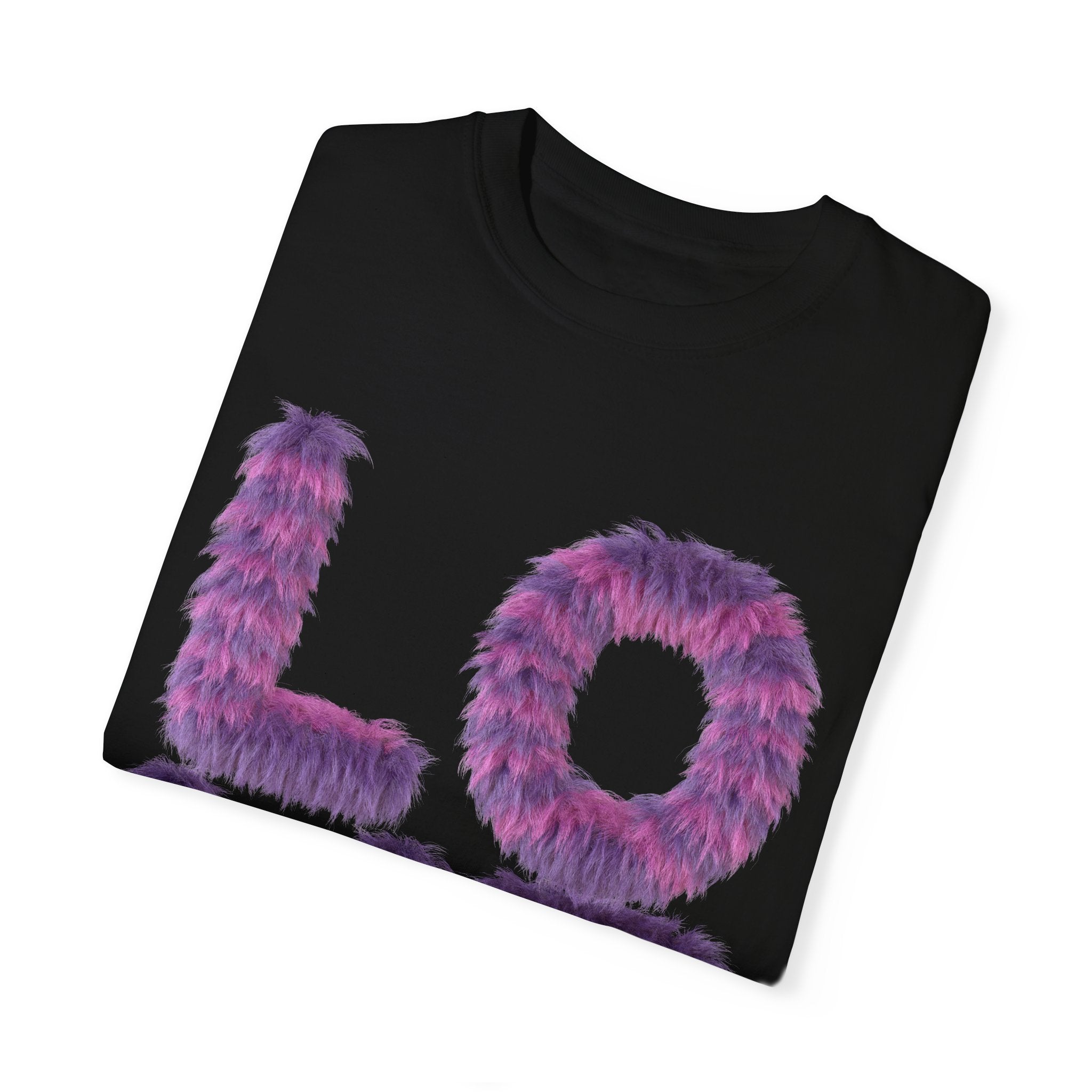 Fuzzy Love Tee - Soft Graphic Unisex T-shirt for Casual Style