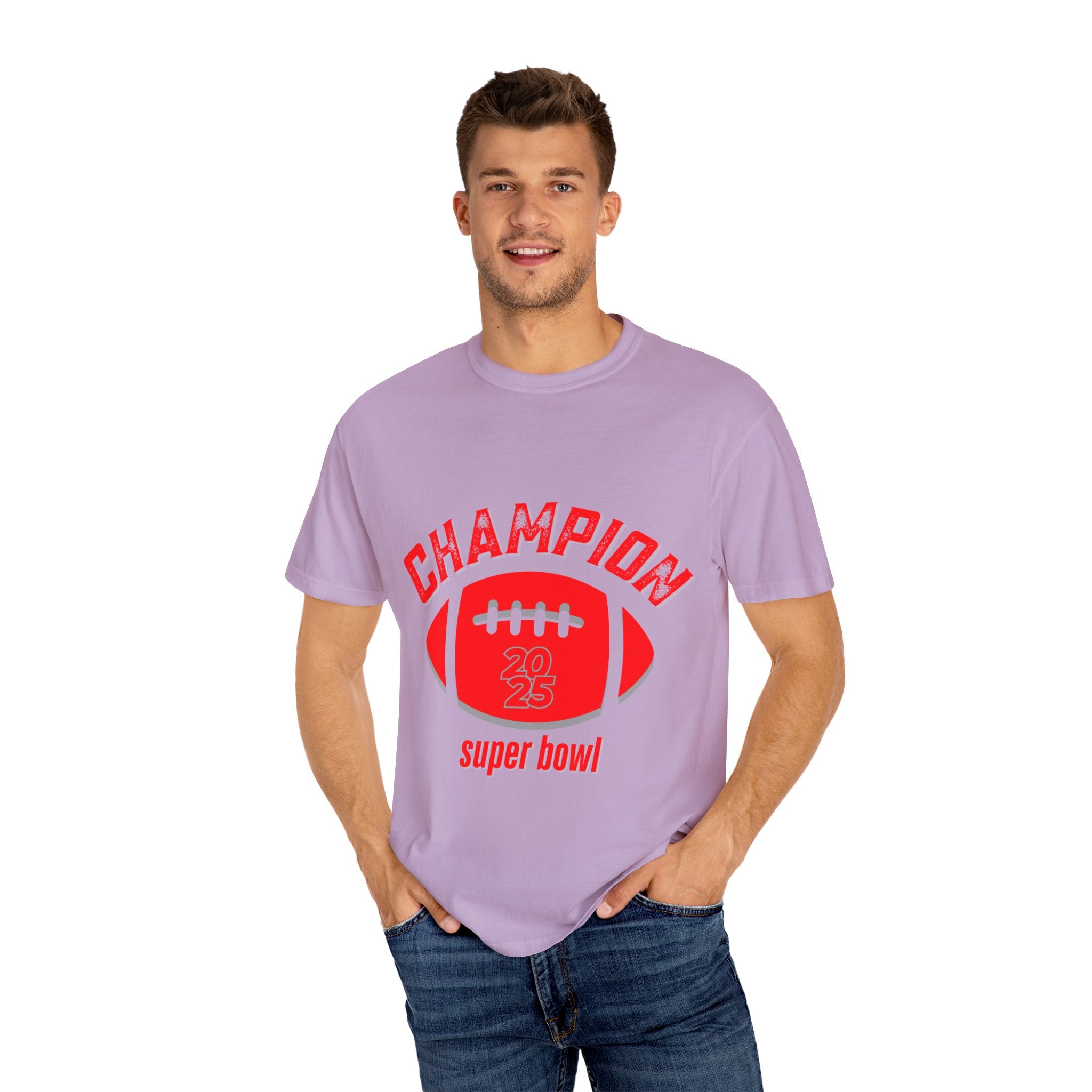 Super Bowl Champion T-Shirt - Unisex Garment-Dyed Tee