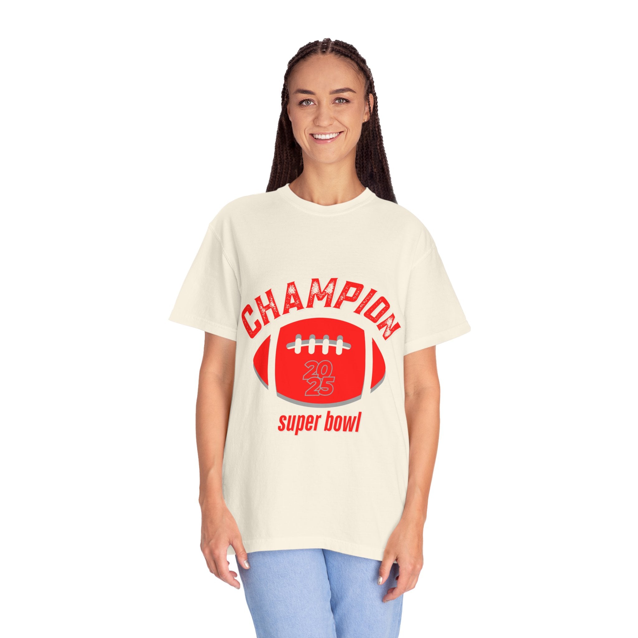 Super Bowl Champion T-Shirt - Unisex Garment-Dyed Tee